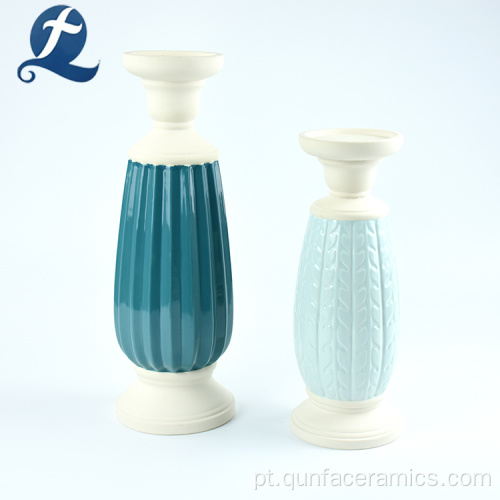 Vasos de cerâmica para decoração de casa no atacado